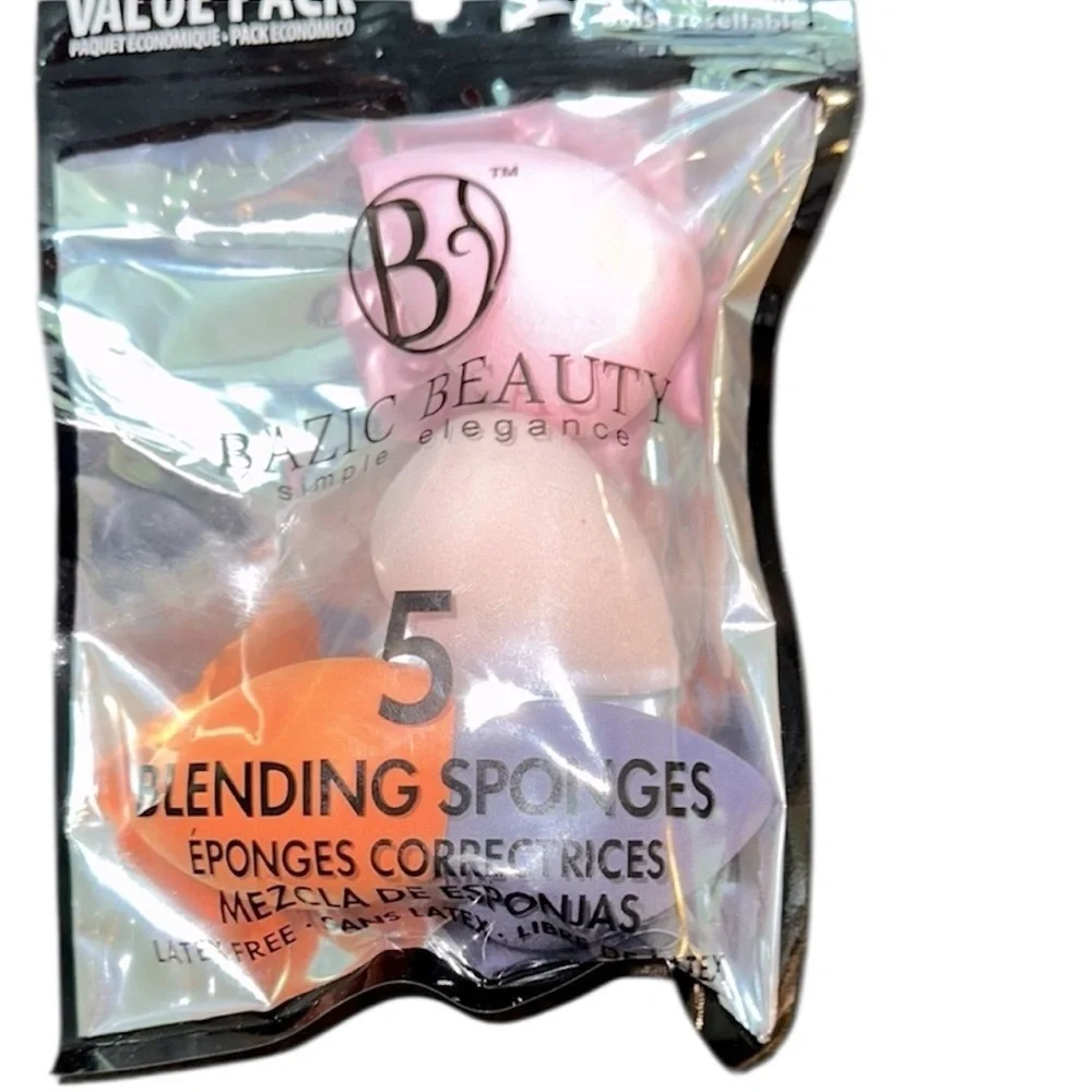 Blending Sponges Set - Pink, Orange, Cream